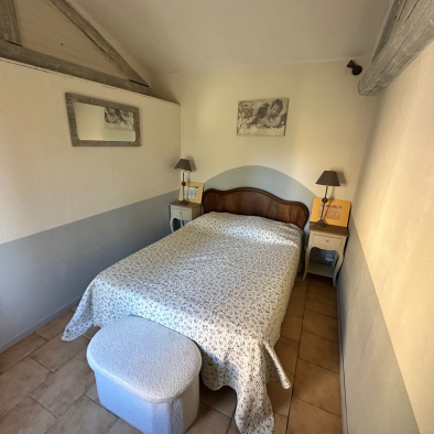 Chambre double du gîte Le Mazet – Domaine Degoutaud – 4 personnes